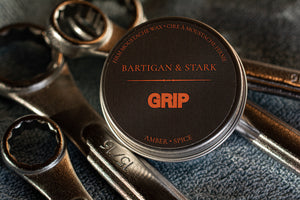 GRIP FIRM MOUSTACHE WAX - Bartigan & Stark